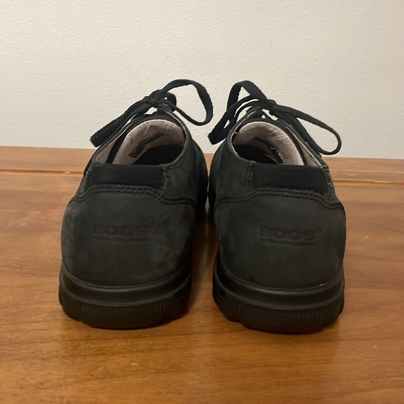 Bogs Eugene Black Leather Waterproof Lace Up Mens Low Top Shoes Size 9 main image 12